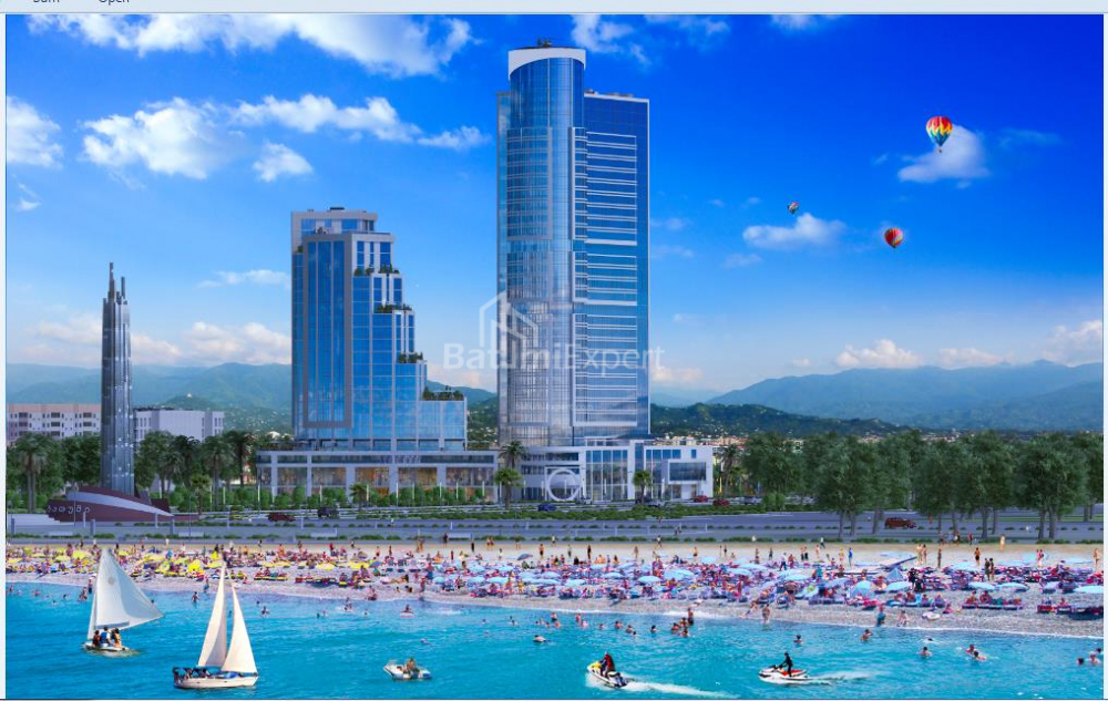 Квартира 57.1 м² - Аллея Героев, Батуми, Грузия