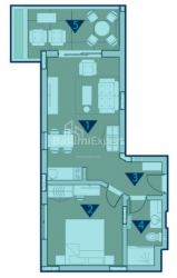 Строящийся объект 50.3 м² - Руставели, Чакви, Грузия