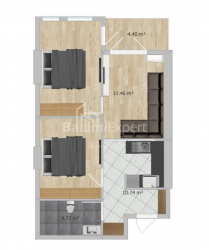 Квартира 57 м² - Еквтиме Такаишвили, Батуми, Грузия